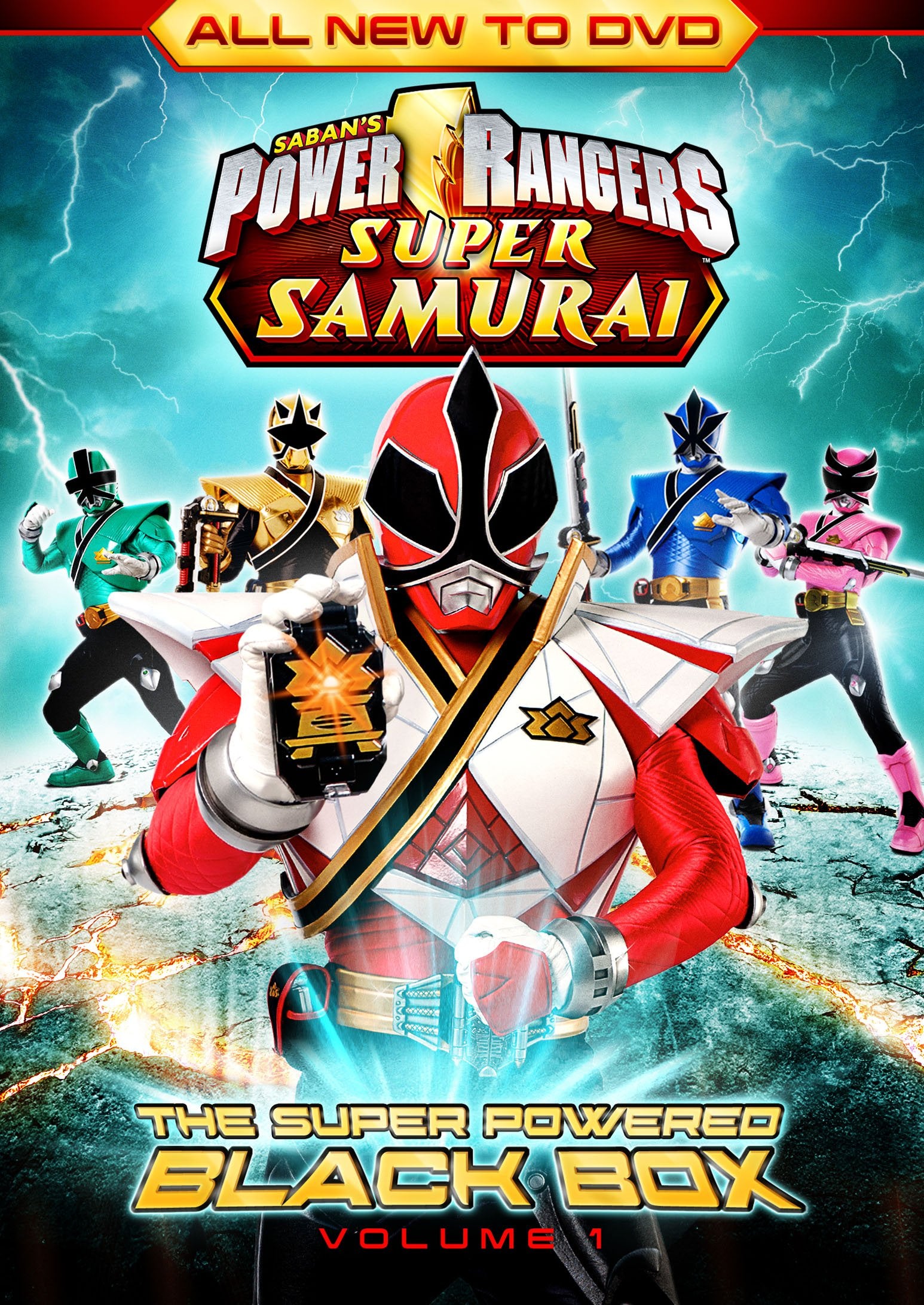 Power Rangers Super Samurai: The Super Powered Black Box Vol. 1 [DVD] - 5668