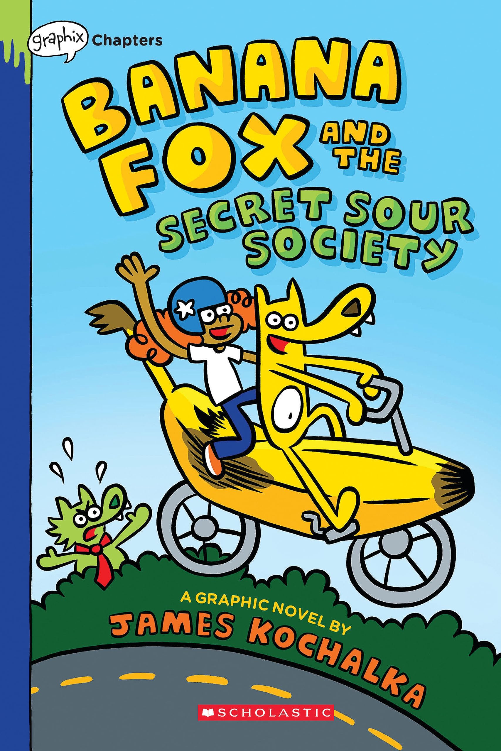 Banana Fox and the Secret Sour Society: A Graphix Chapters Book (Banana Fox #1) (1) - 2253