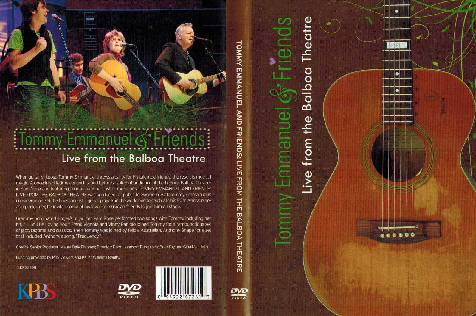 Live from the Balboa Theatre ~ Tommy Emmanuel & Friends - 9361