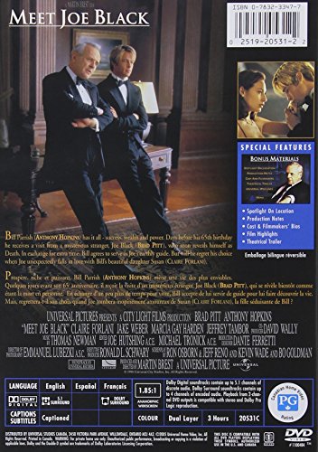 MEET JOE BLACK [DVD] - 9052