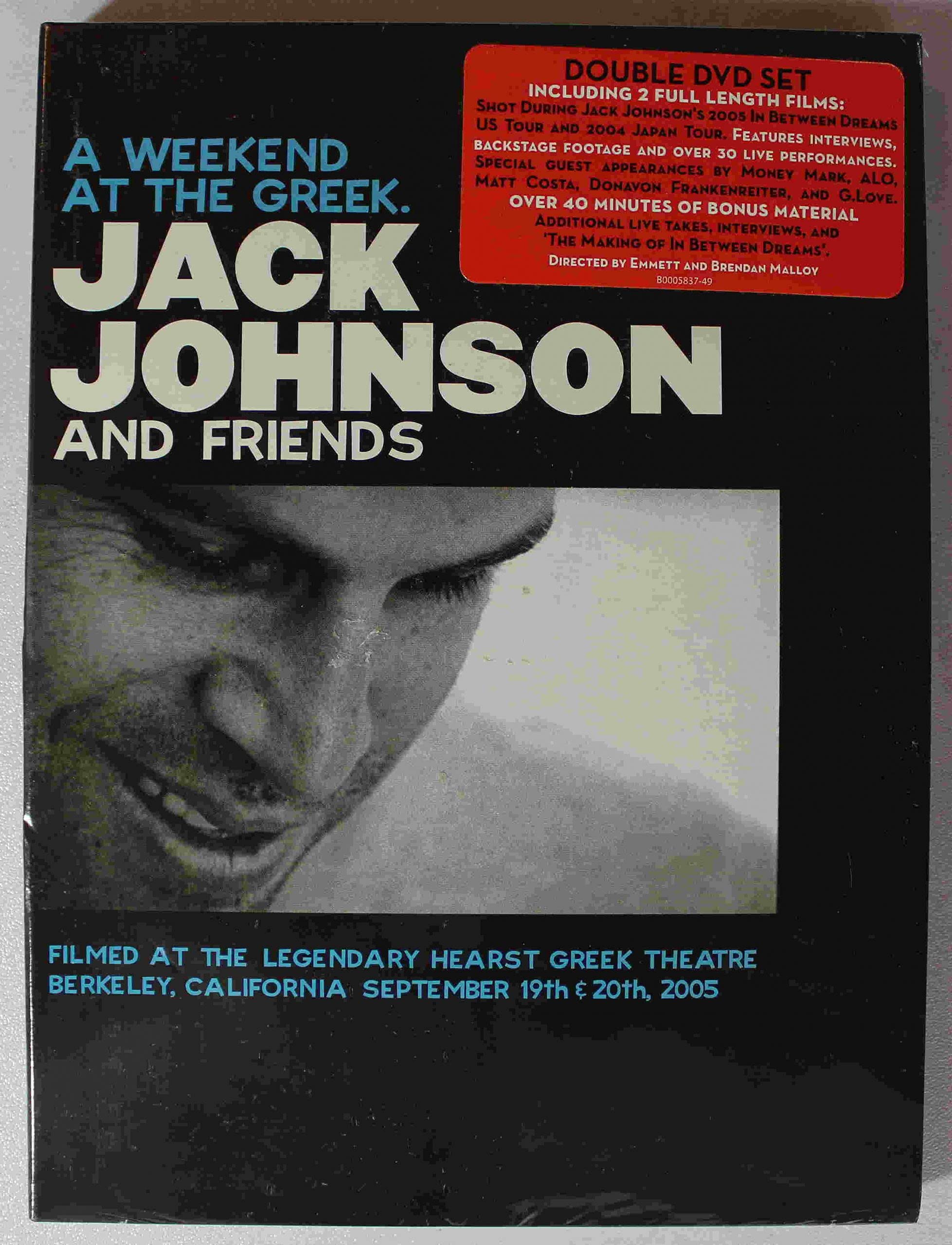 Jack Johnson - A Weekend At The Greek & Live In Japan [2 DVD] - 7011