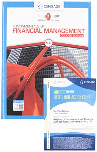 Bundle: Fundamentals of Financial Management, Concise Edition + MindTap, 1 term Printed Access Card - 3455