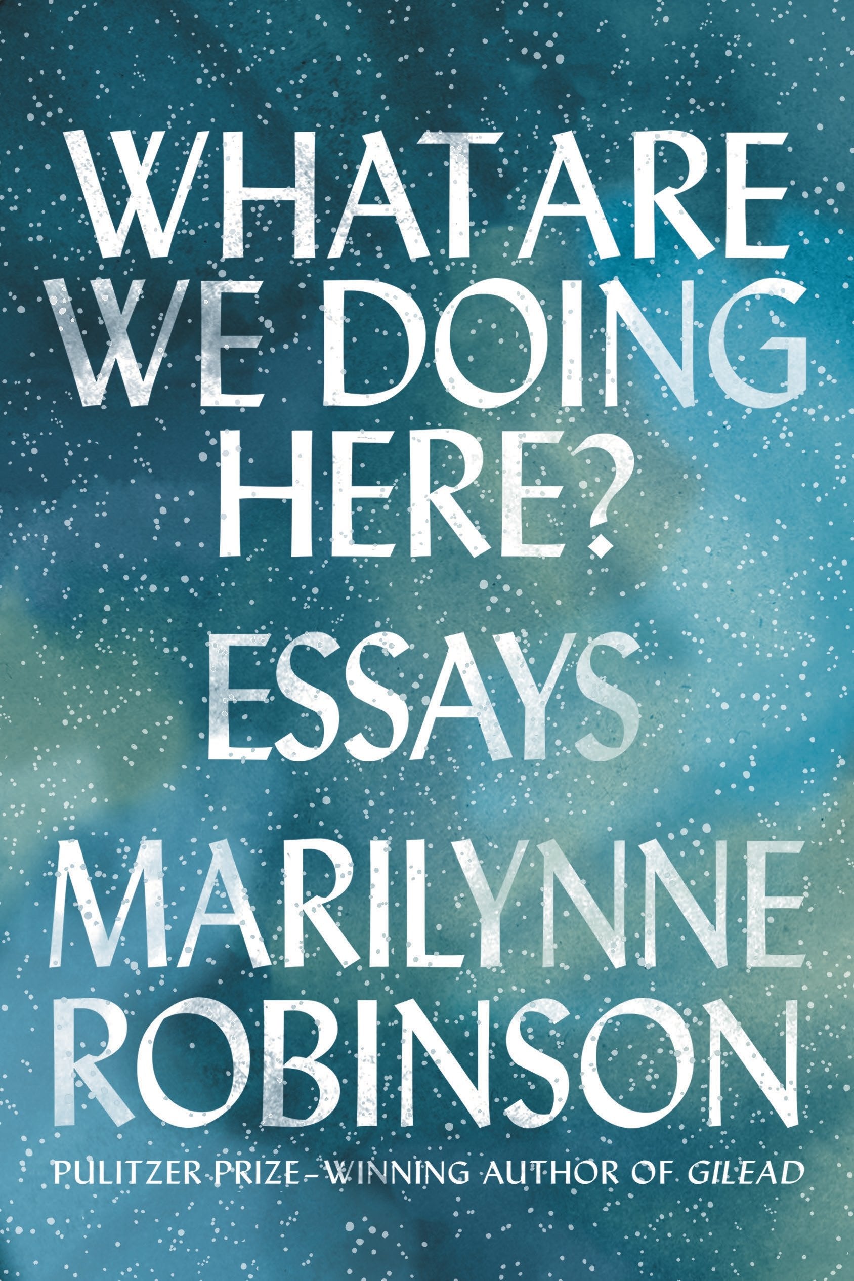 What Are We Doing Here?: Essays - 1589