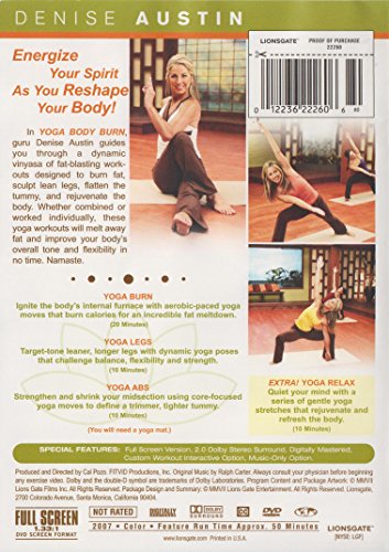 Denise Austin: Yoga Body Burn - 7196