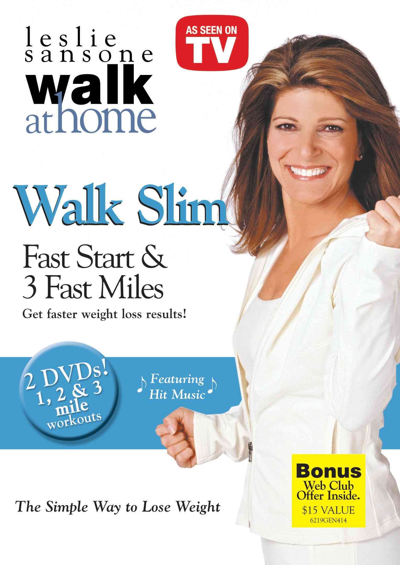 Leslie Sansone's Walk At Home: Walk Slim [DVD] - 3313