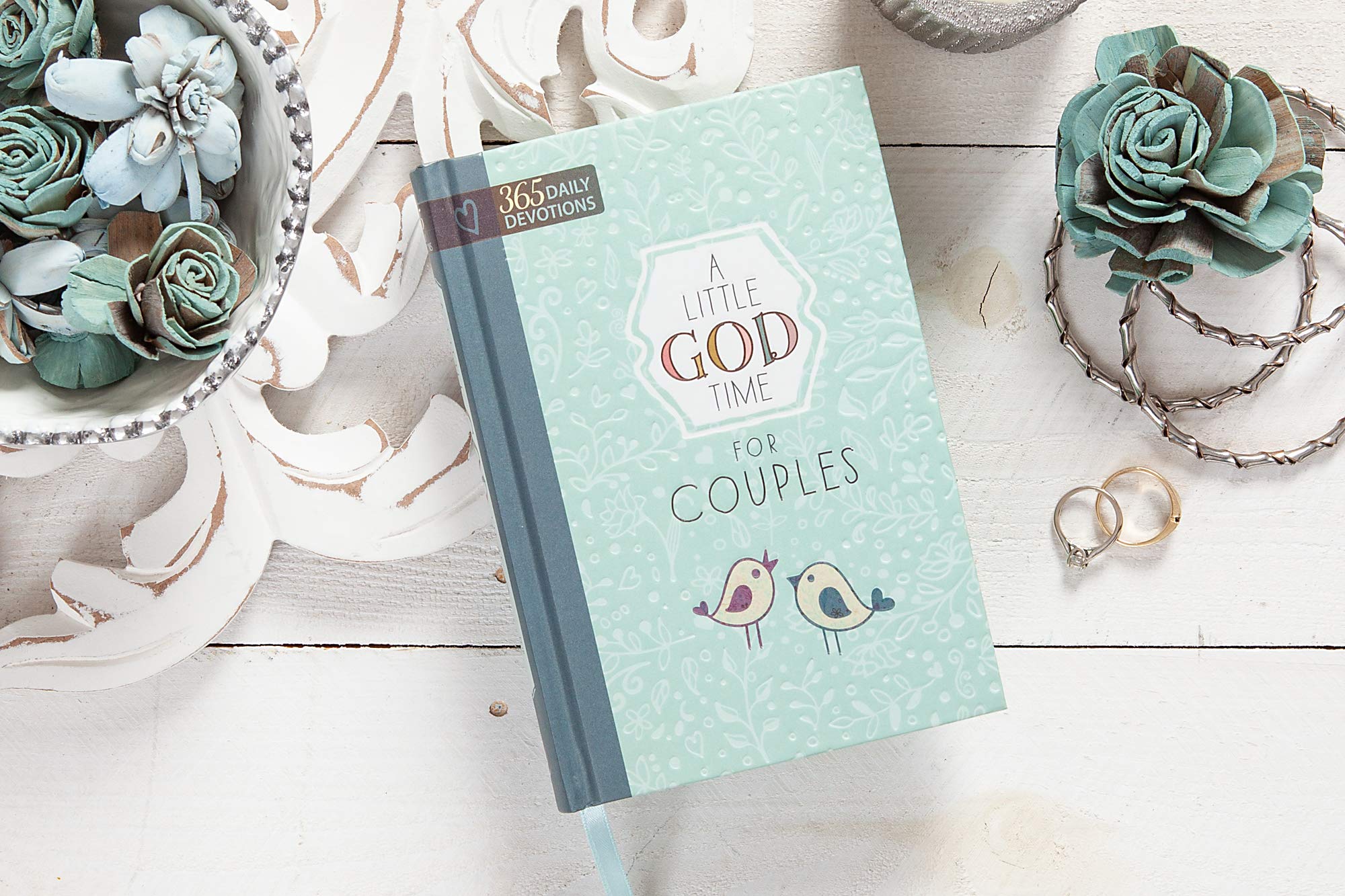 A Little God Time for Couples: 365 Daily Devotions (Hardcover) – Perfect Engagement, Wedding and Anniversary Gift for Couples - 4850