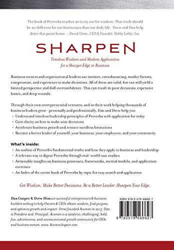Sharpen: A Guidebook for Business Ownership and Adventures in Leadership