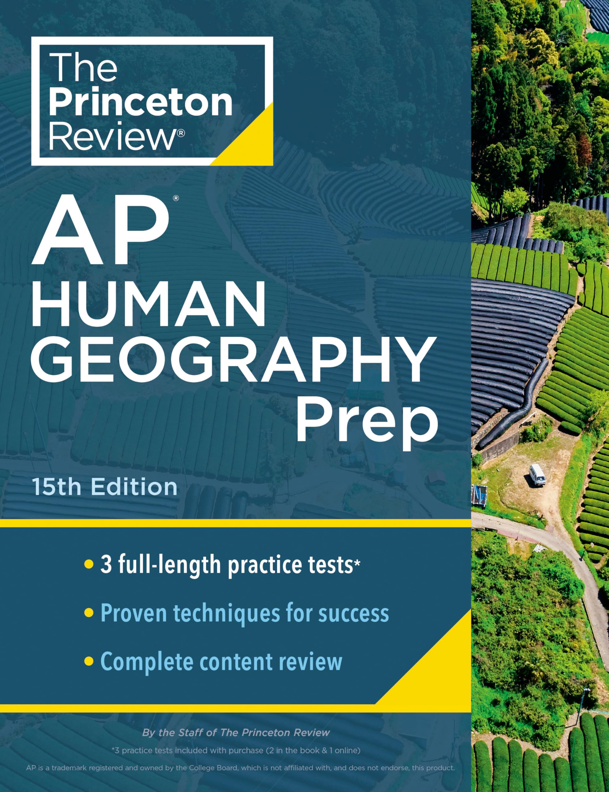 Princeton Review AP Human Geography Prep, 15th Edition: 3 Practice Tests + Complete Content Review + Strategies & Techniques (2024) (College Test Preparation) - 8439