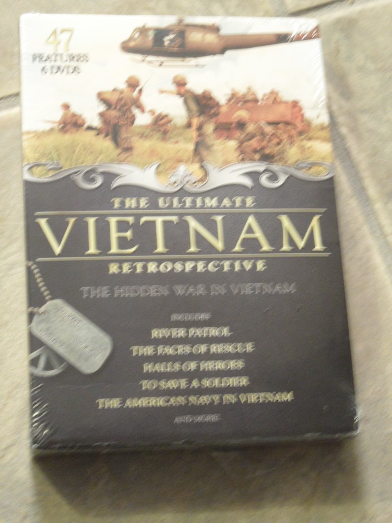 The Ultimate Vietnam Retrospective: The Hidden War in Vietnam (47 Features on 6 DVDS -Set) - 6312