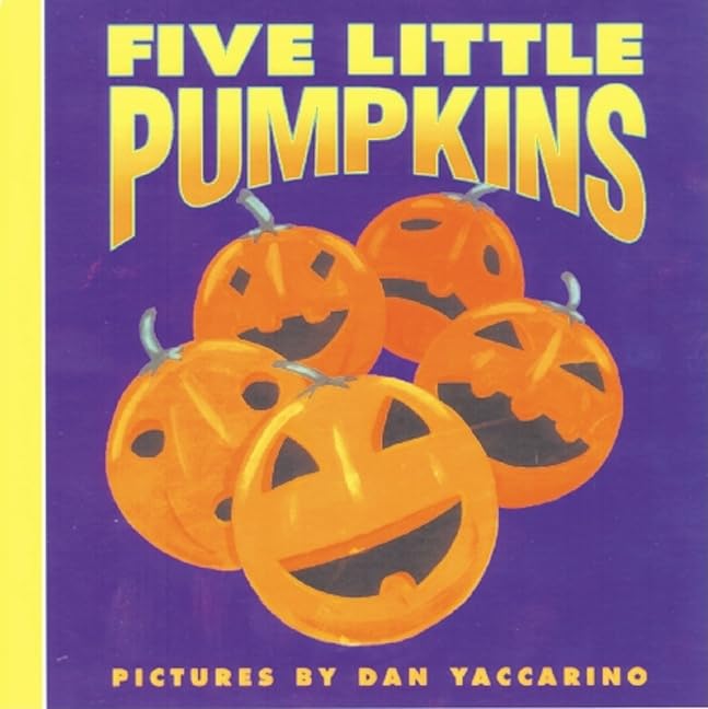 Five Little Pumpkins: A Fall and Halloween Book for Kids (Harper Growing Tree) - 8466