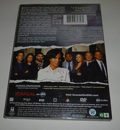 SCANDAL: THE COMPLETE FIRST SEAS - 8221