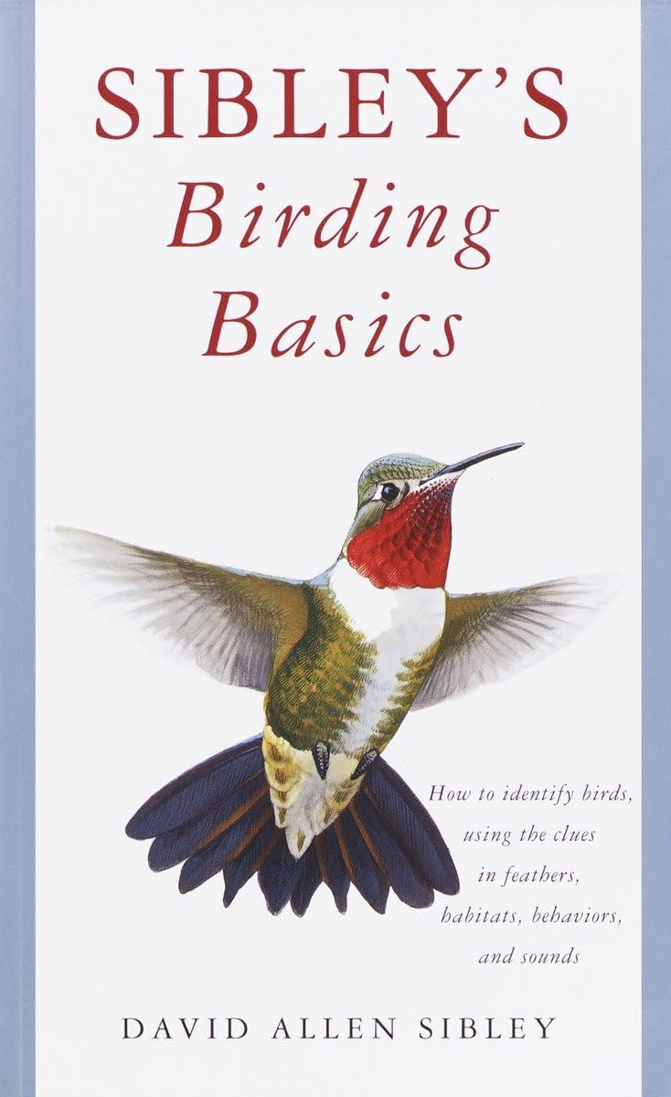 Sibley's Birding Basics: How to Identify Birds, Using the Clues in Feathers, Habitats, Behaviors, and Sounds (Sibley Guides) - 7815