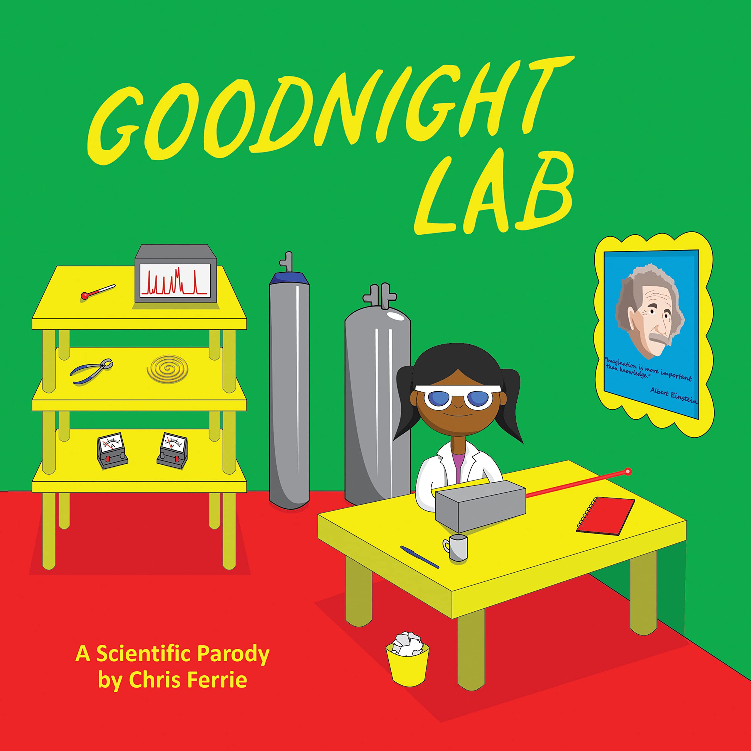 Goodnight Lab: A Scientific Parody Bedtime Book for Toddlers (Funny Gift Book for Science Lovers, Teachers, and Nerds) - 646