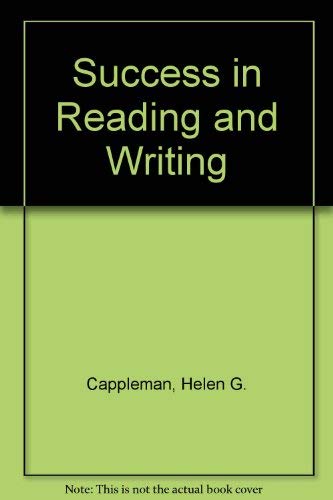 Success in Reading and Writing: Kindergarten - 4904