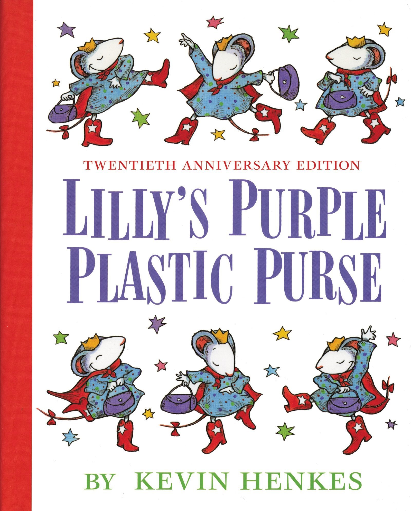 Lilly's Purple Plastic Purse - 3006