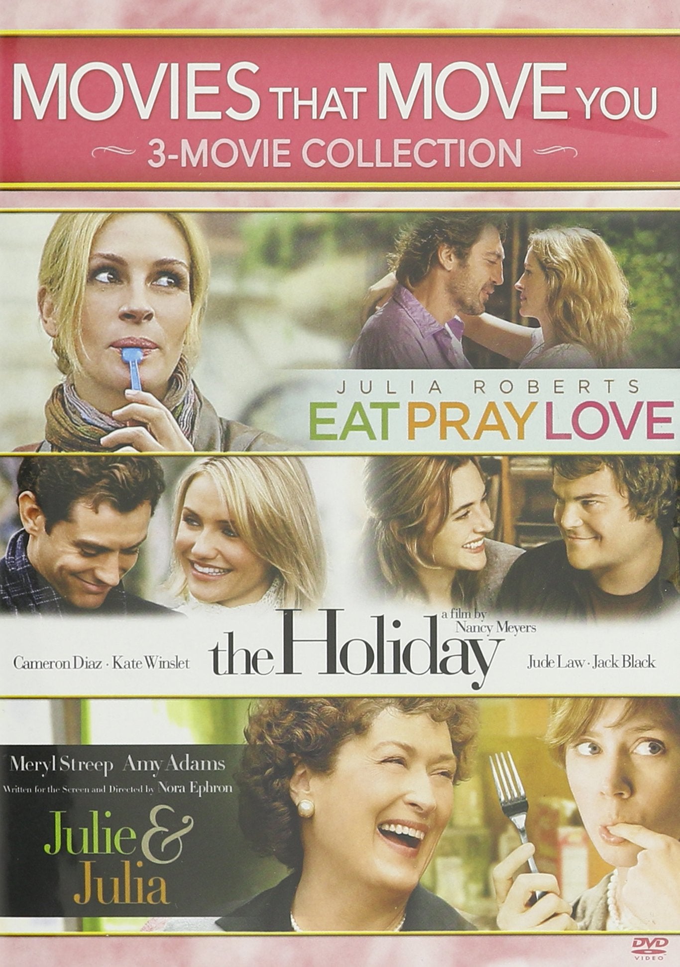 Eat Pray Love / Holiday, the (2006) / Julie & Julia - Set - 4100