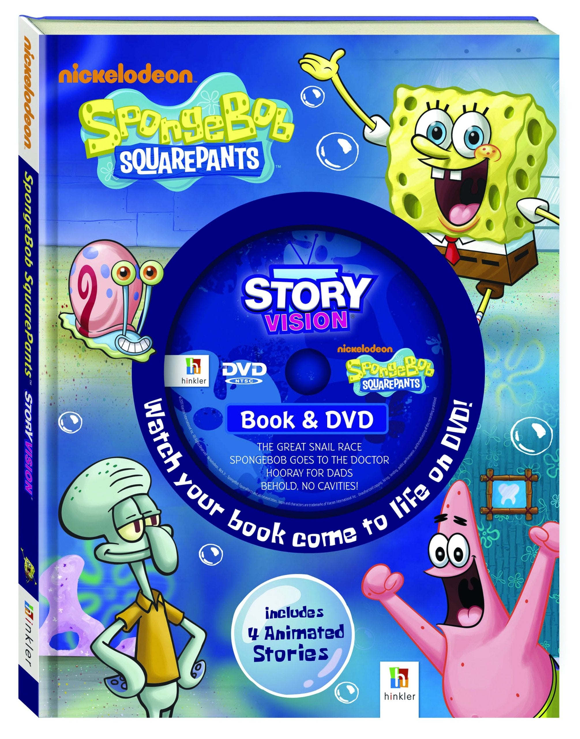 SpongeBob SquarePants Story Vision Book & DVD (Nickelodeon: SpongeBob SquarePants) - 6403