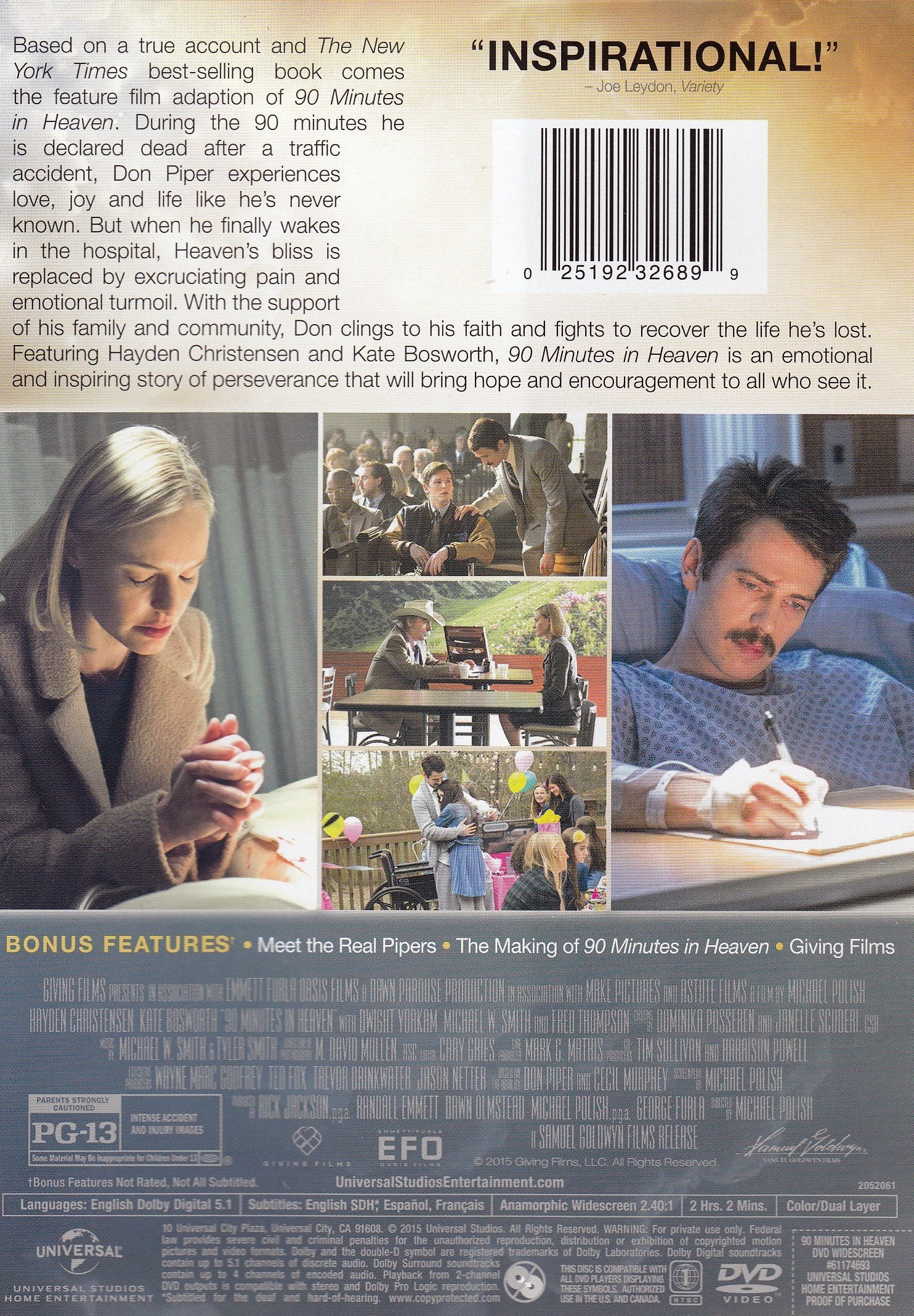 90 Minutes in Heaven [DVD] - 9154