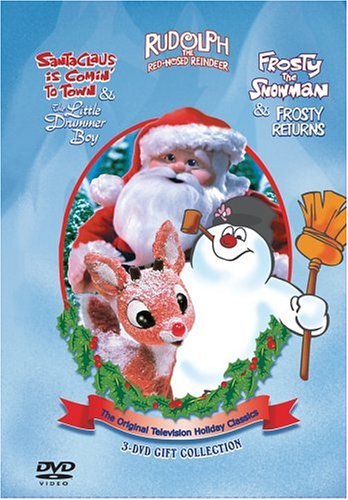 Santa Claus is Comin' to Town/The Little Drummer Boy/Rudolph the Red-Nosed Reindeer/Frosty the Snowman/Frosty Returns (3-DVD Gift Collection) - 6752