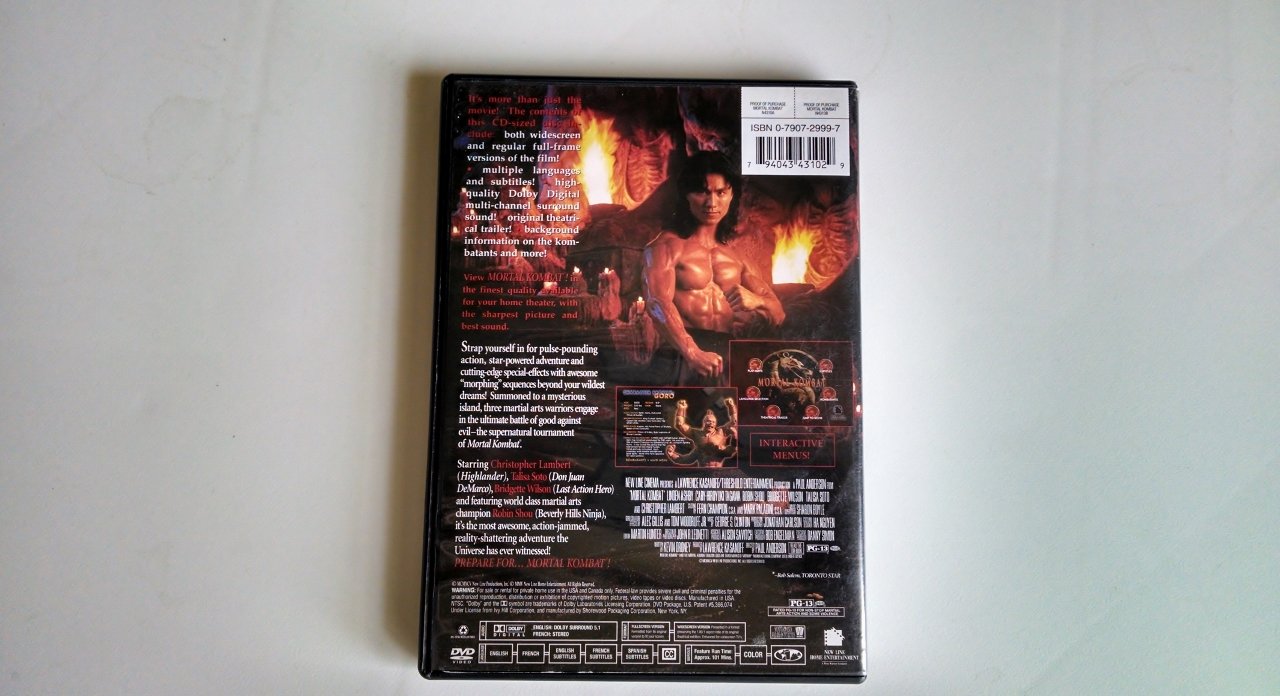 Mortal Kombat (DVD) - 3760