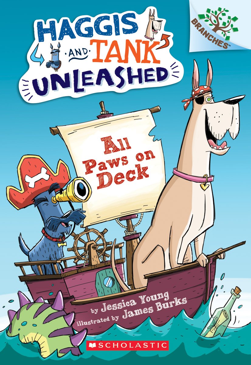 All Paws on Deck: A Branches Book (Haggis and Tank Unleashed #1) (1) - 8617