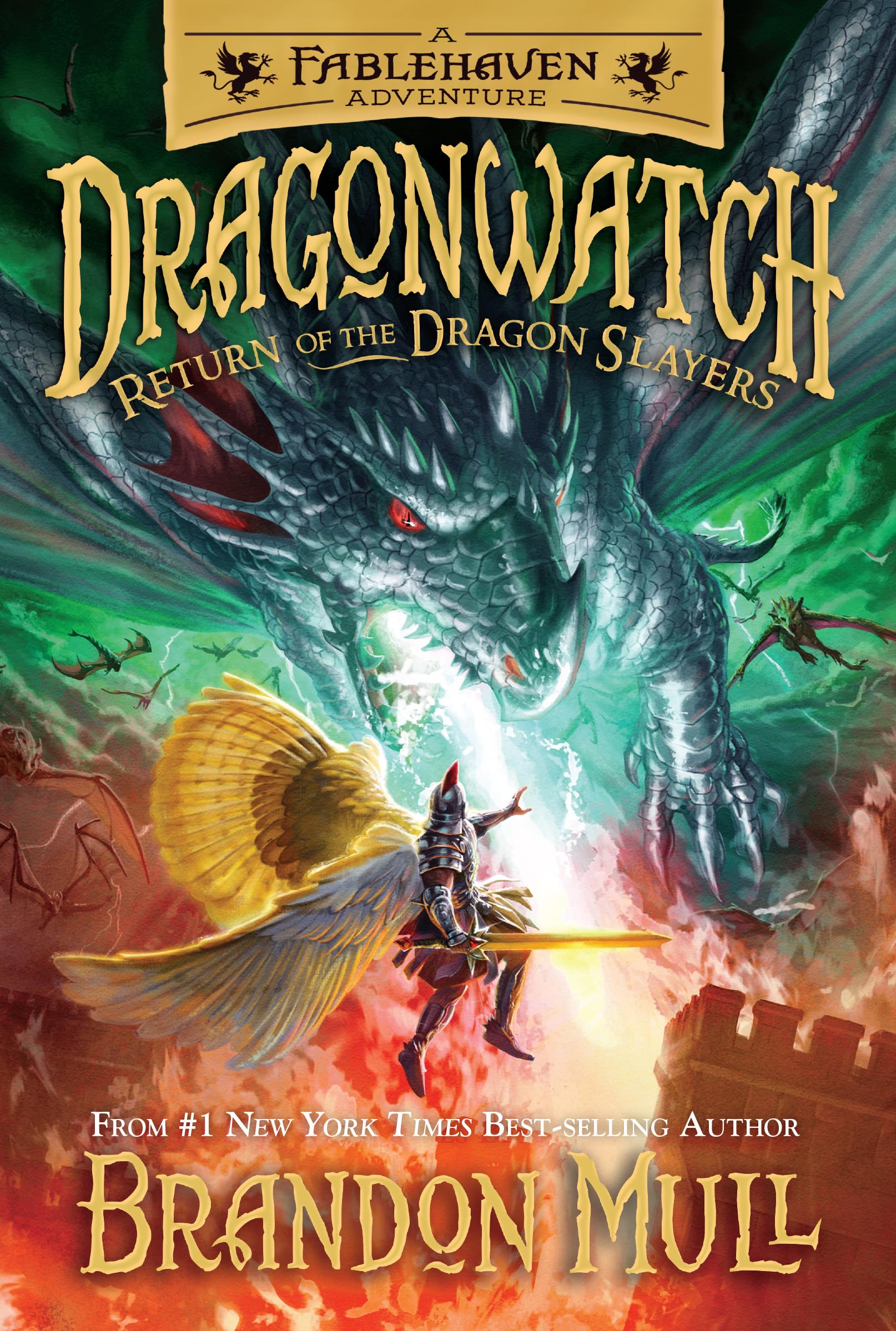 Return of the Dragon Slayers (Dragonwatch) (Dragonwatch, 5) Young Adult Fantasy Book - Best Seller Fiction for Young Adults - 4798