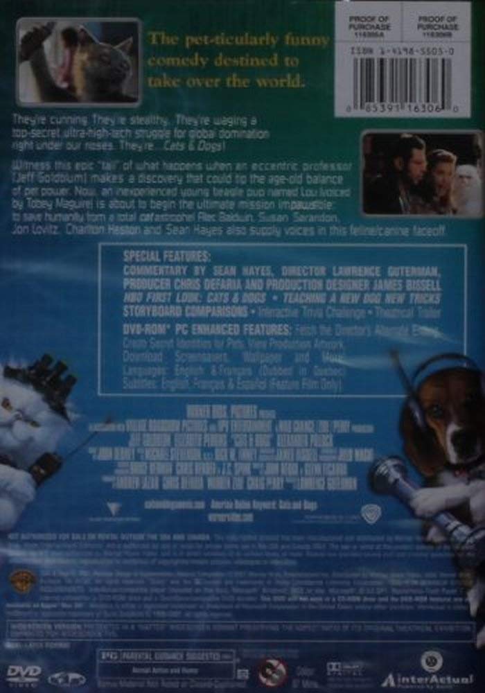 CATS & DOGS (WIDESCREEN VERSION) - 886