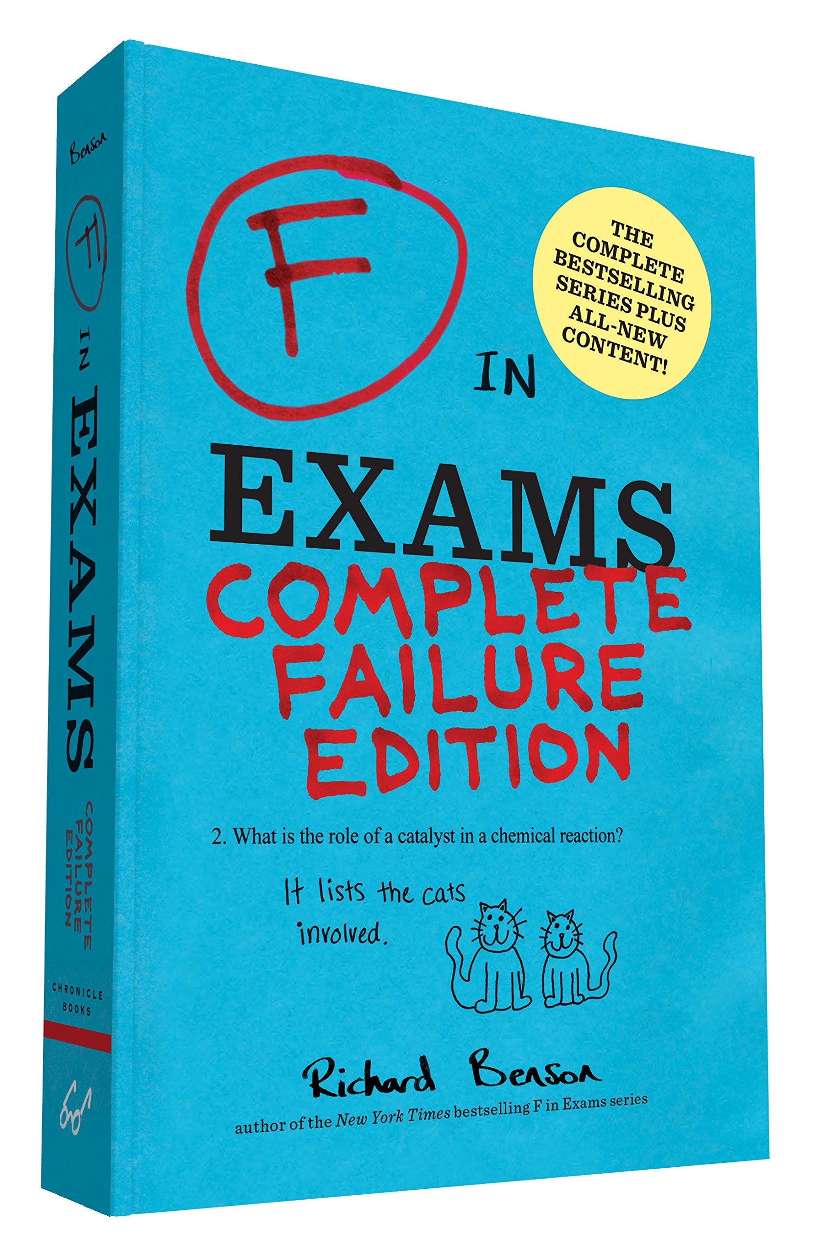 F in Exams: Complete Failure Edition: (Gifts for Teachers, Funny Books, Funny Test Answers) - 2095