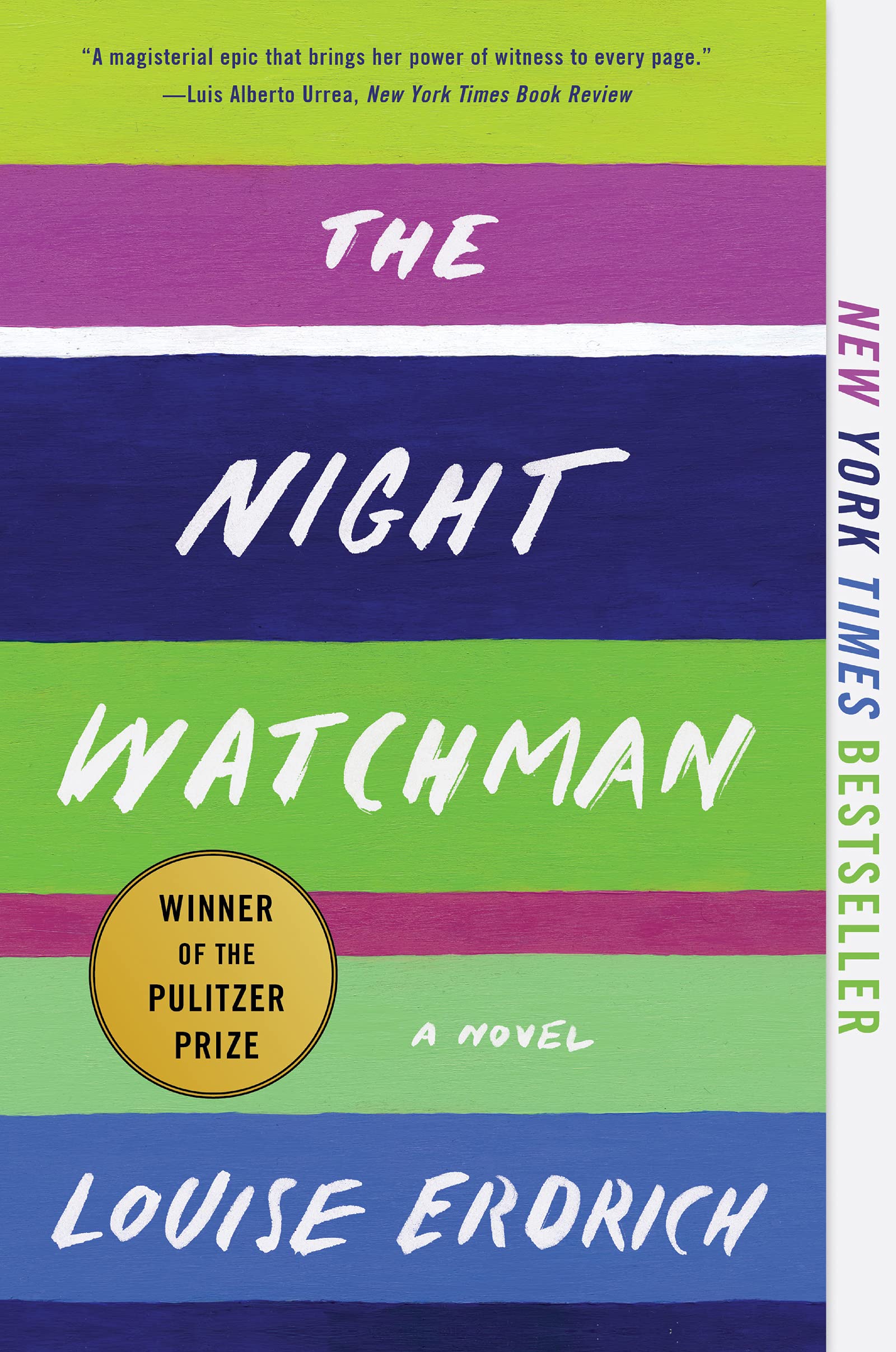 The Night Watchman: Pulitzer Prize Winning Fiction - 3006