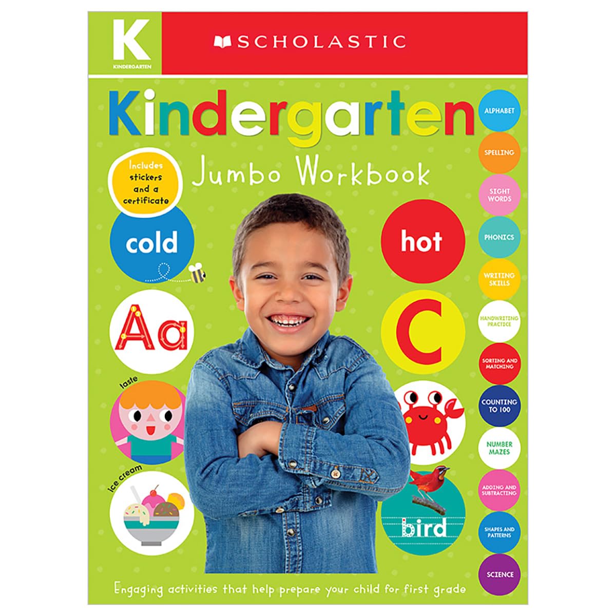 Kindergarten Jumbo Workbook: Scholastic Early Learners (Jumbo Workbook) - 5489