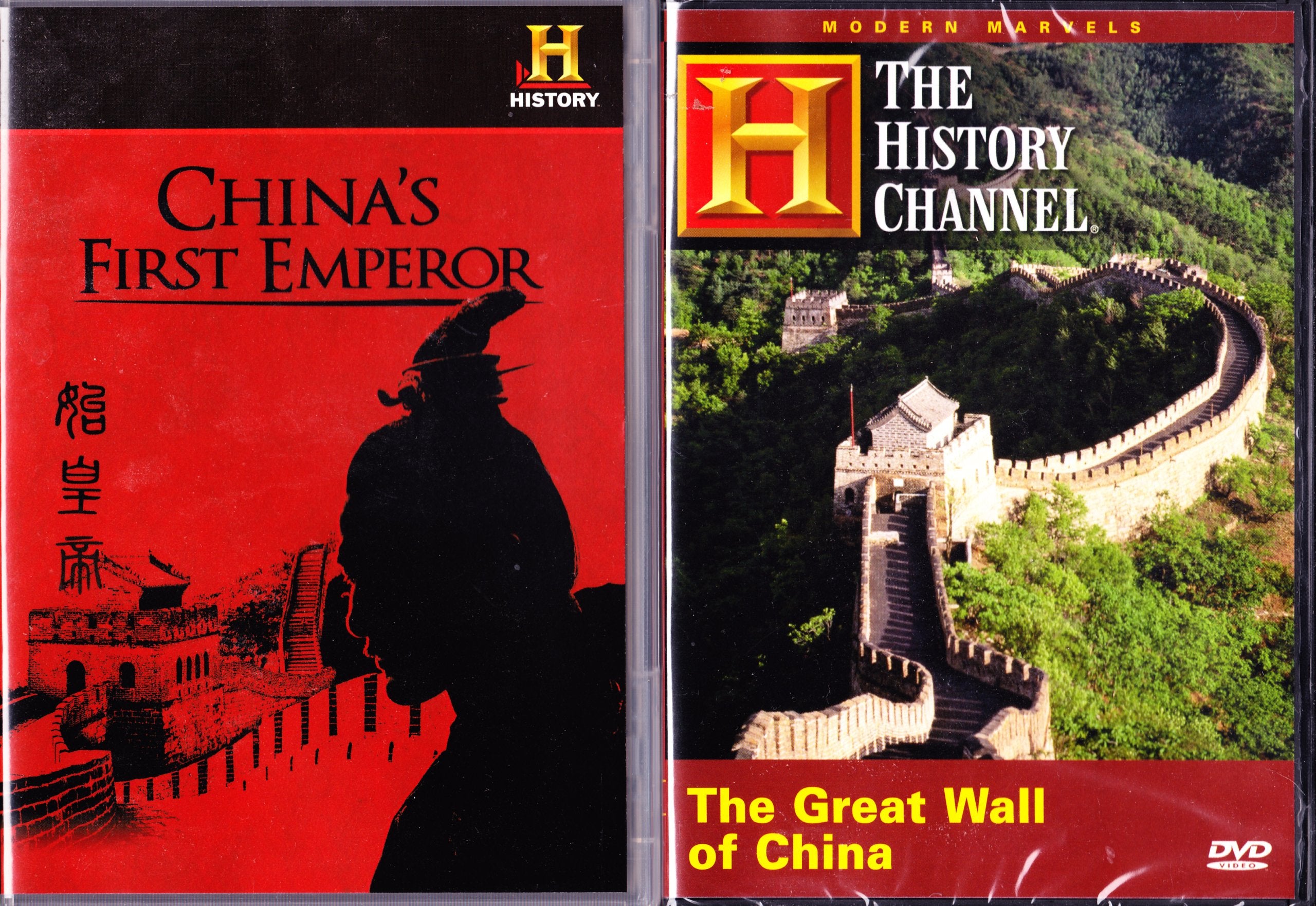 The Great Wall Of China , China's First Emperor : The History Channel 2 Pack - 4188