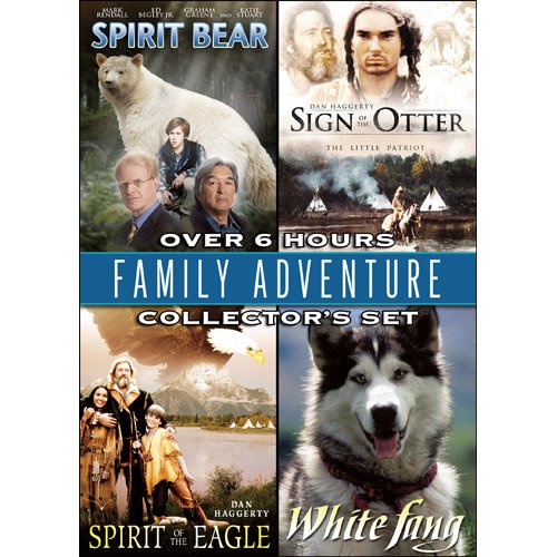 Family Adventure Collector's Set: Spirit Bear/Sign of the Otter/Spirit of the Eagle/White Fang - 7396