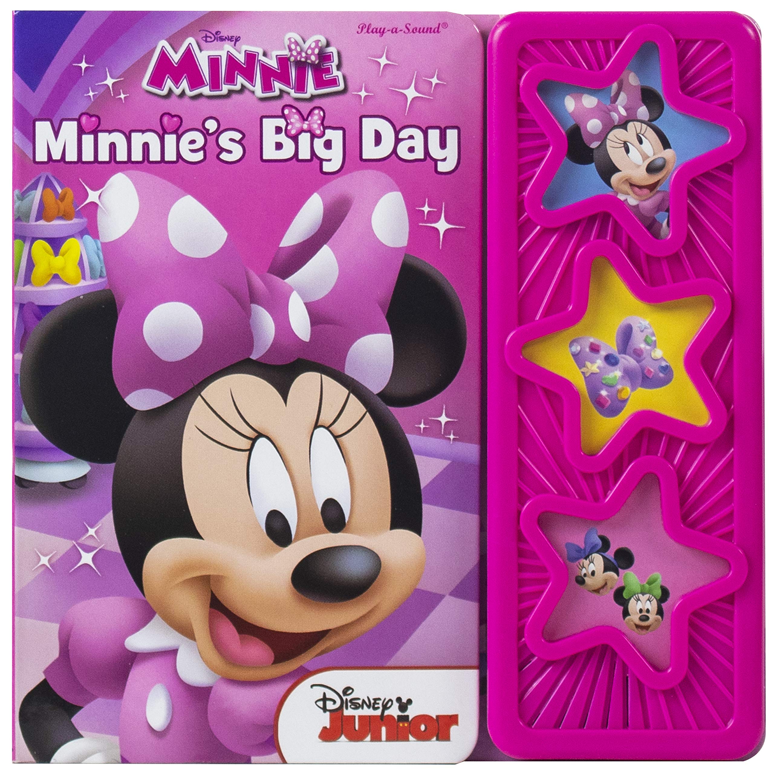 Disney - Minnie's Big Day 3-Button Star Sound Book - Play-a-Sound - PI Kids - 4994