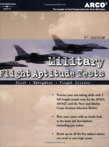 Military Flight Aptitude Tests, 5/e - 6438