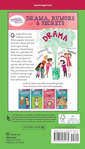 A Smart Girl's Guide: Drama, Rumors & Secrets: Staying True to Yourself in Changing Times (American Girl® Wellbeing) - 2345