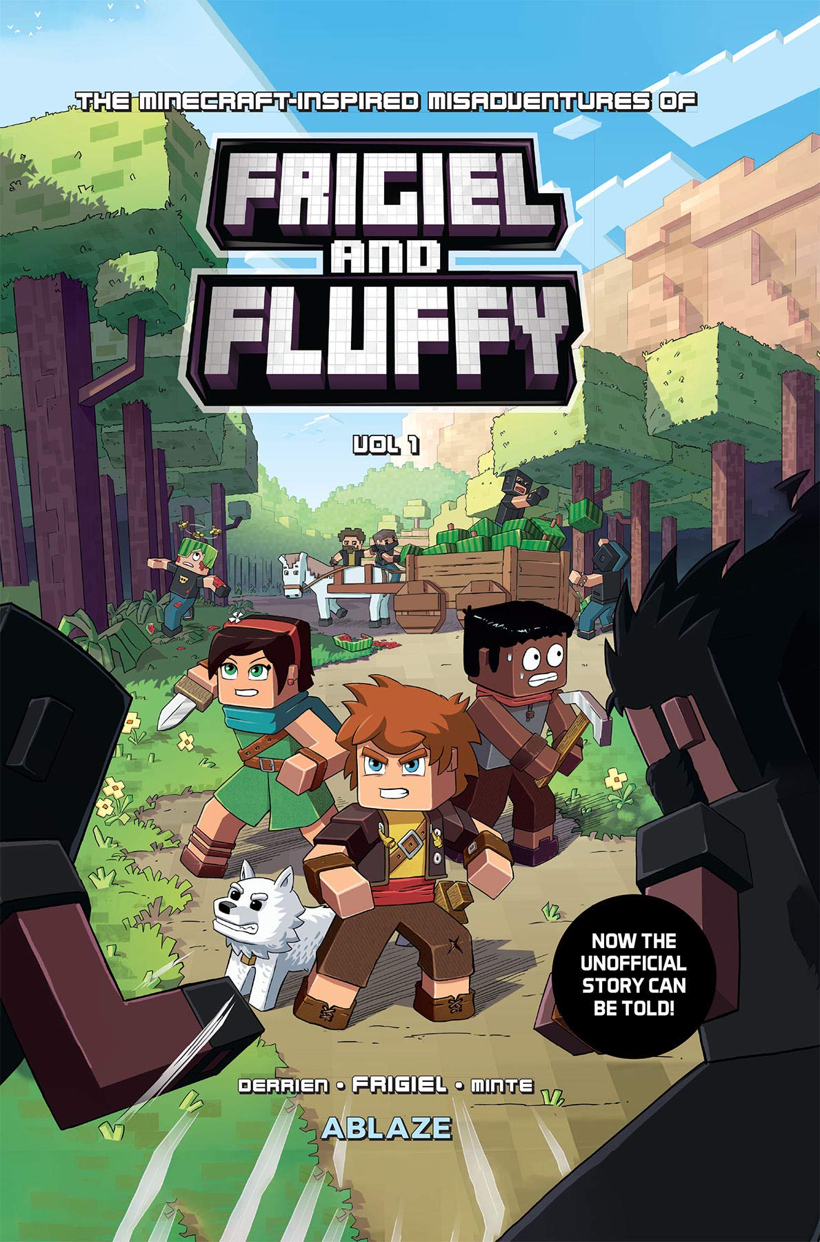 The Minecraft-inspired Misadventures of Frigiel and Fluffy Vol 1 (MINECRAFT INSPIRED MISADVENTURES OF FRIGIEL & FLUFFY HC) - 6933