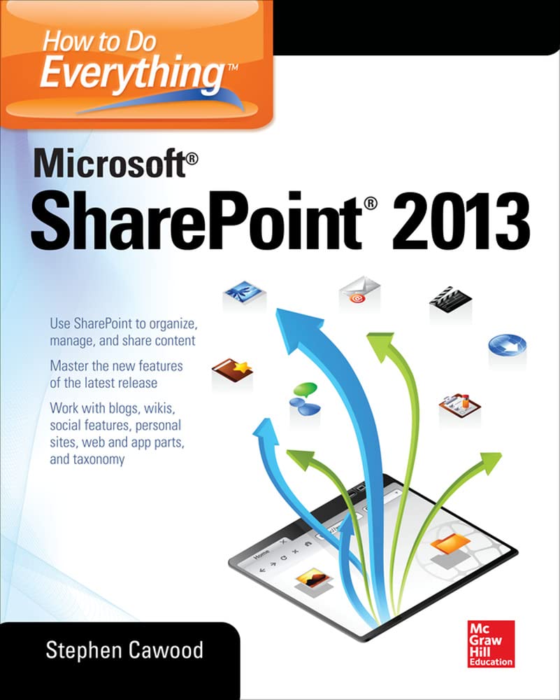 How to Do Everything Microsoft SharePoint 2013 - 6162