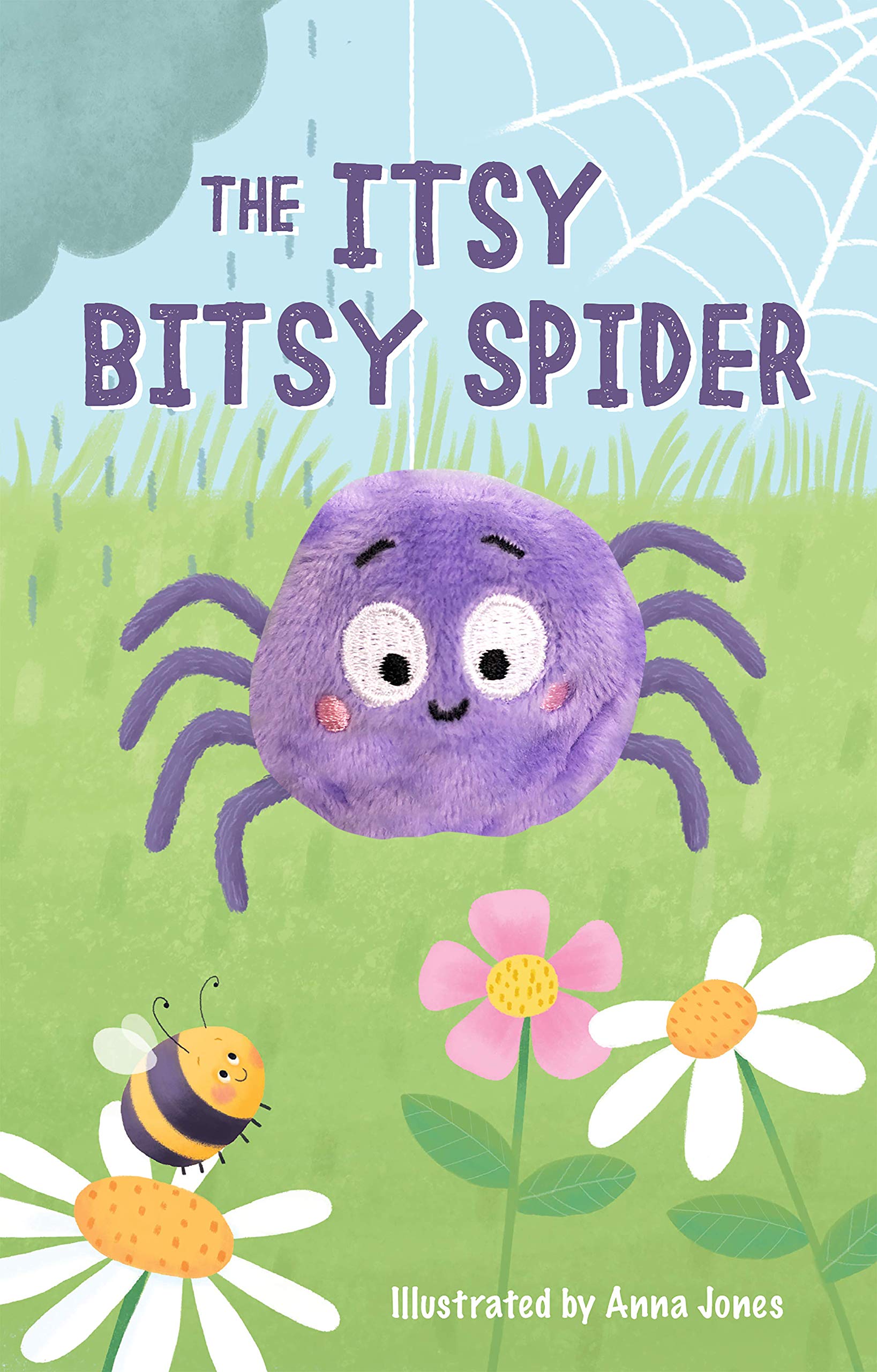 Itsy Bitsy Spider - Children's Finger Puppet Board Book - 4978