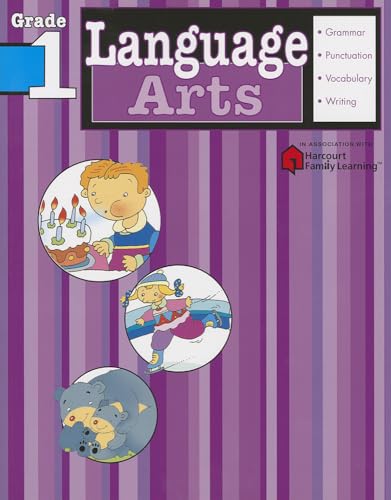 Language Arts: Grade 1 (Flash Kids Harcourt Family Learning) - 3411