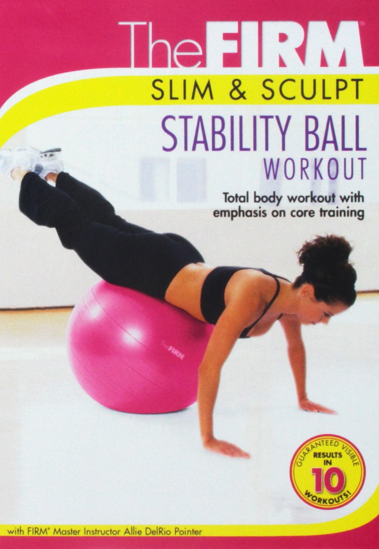 The Firm, Slim & Sculpt Stability Ball Workout - 8596