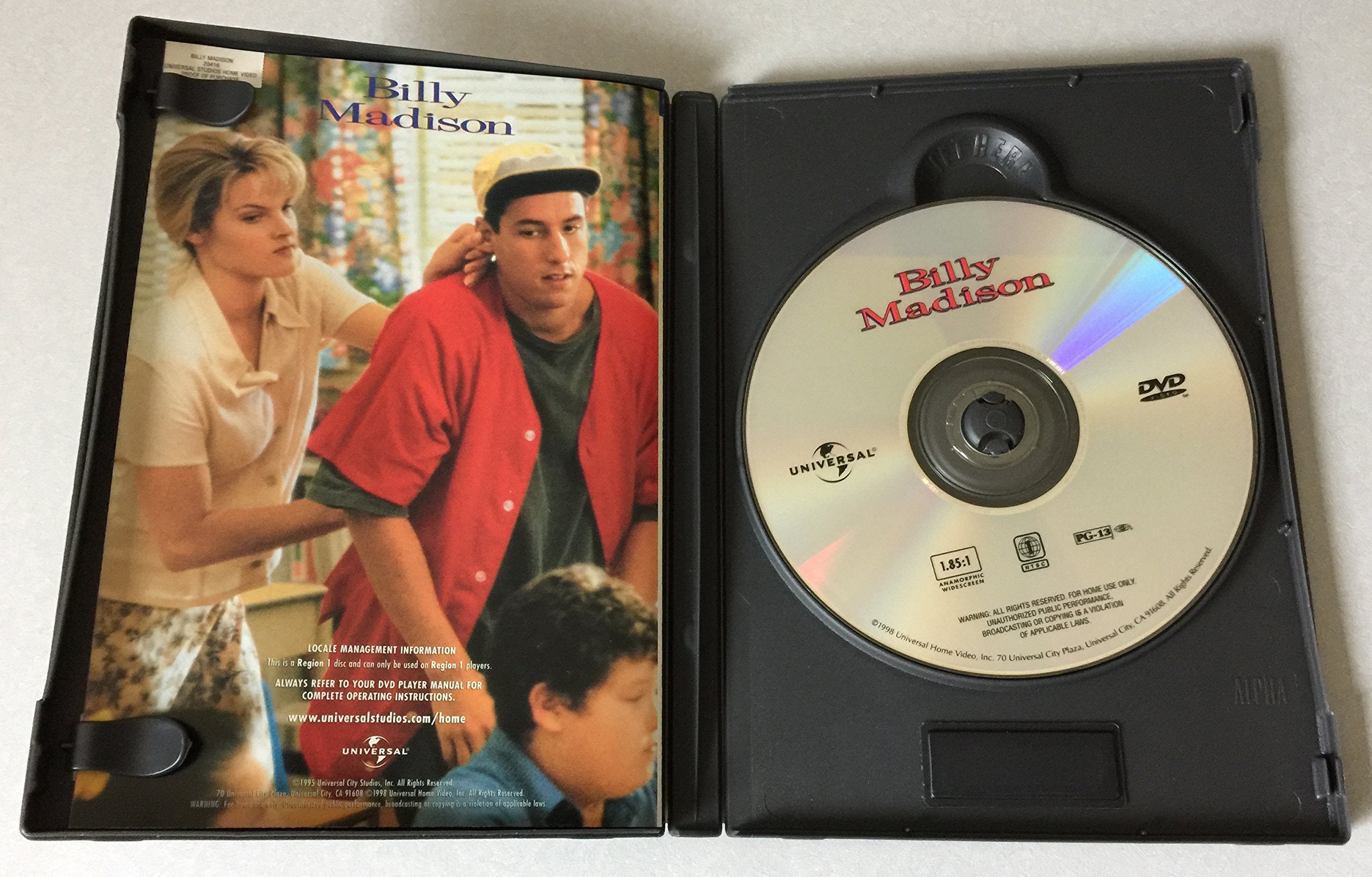 BILLY MADISON [DVD] - 9417