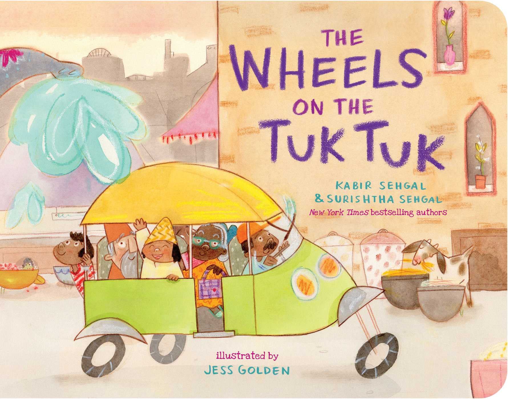 The Wheels on the Tuk Tuk (Classic Board Books) - 4005