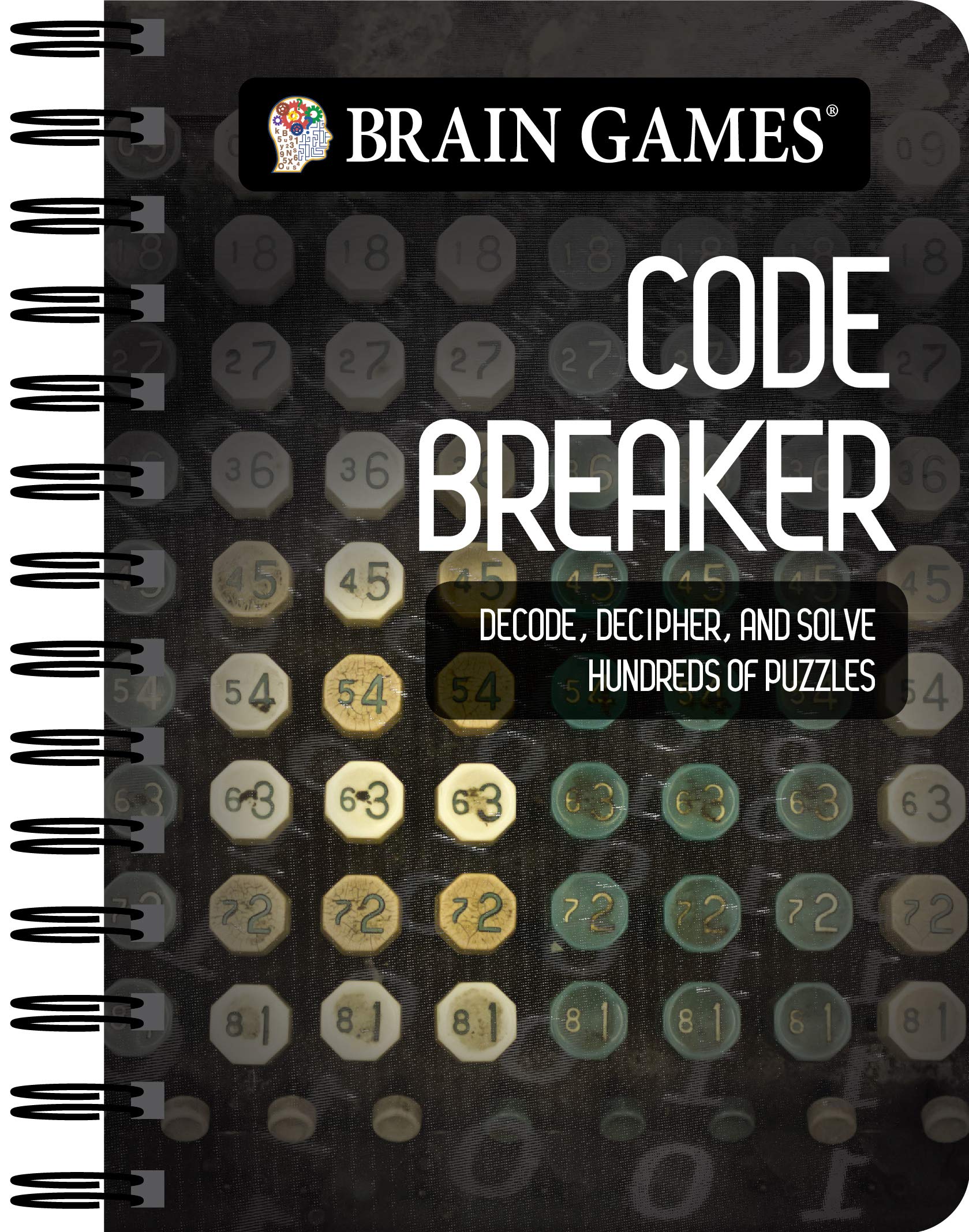 Brain Games - To Go - Code Breaker: Decode, Decipher, and Solve Hundreds of Puzzles - 6250