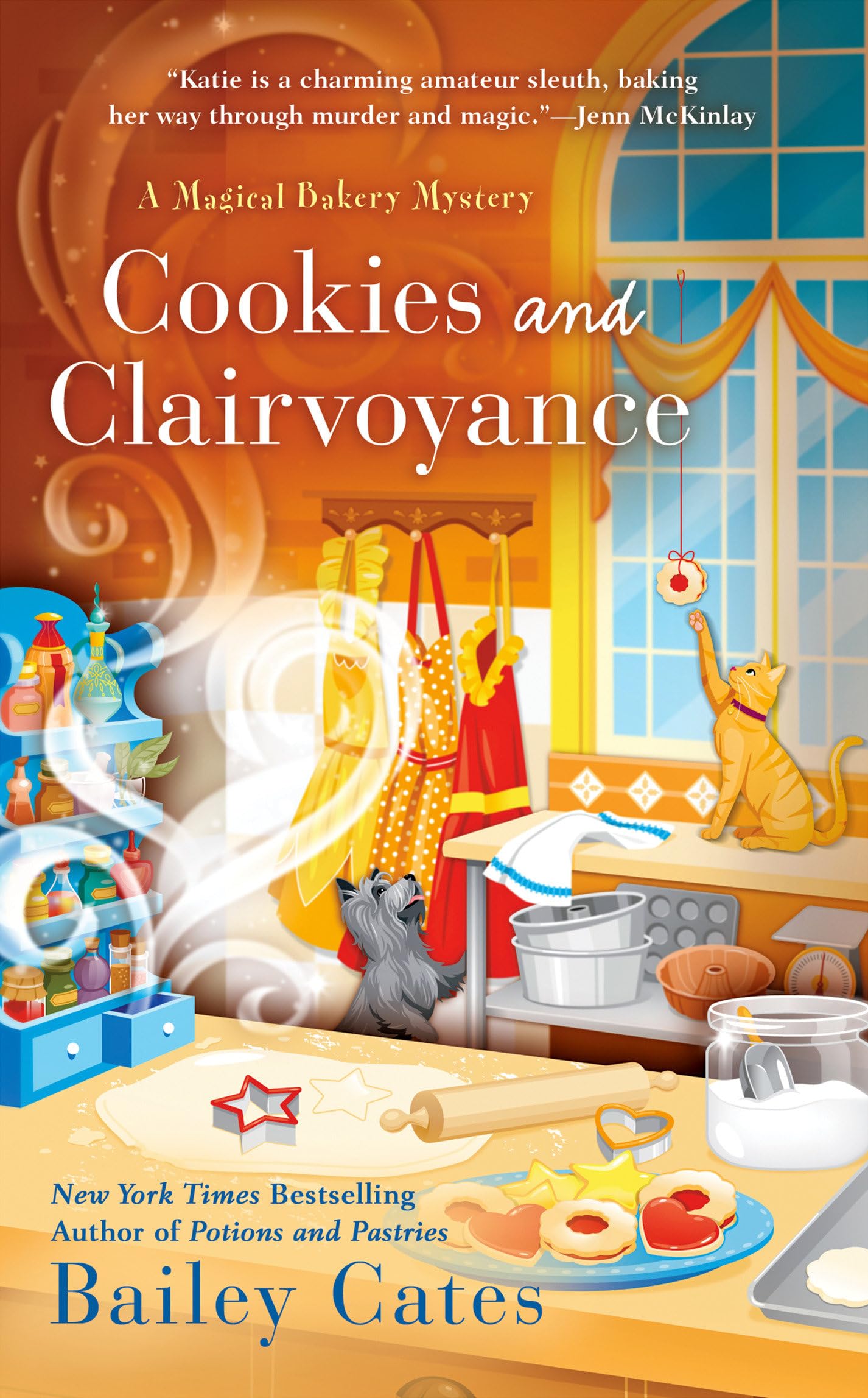 Cookies and Clairvoyance (A Magical Bakery Mystery) - 7555