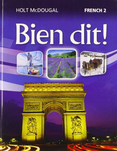 Bien Dit!: Student Edition Level 2 2013 (French Edition) - 3104