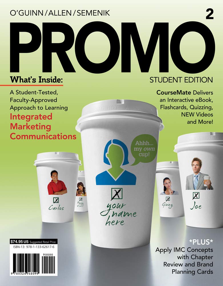 PROMO2 (with CourseMate, 1 term (6 months) Printed Access Card) (Engaging 4LTR Press Titles in Marketing) - 1660