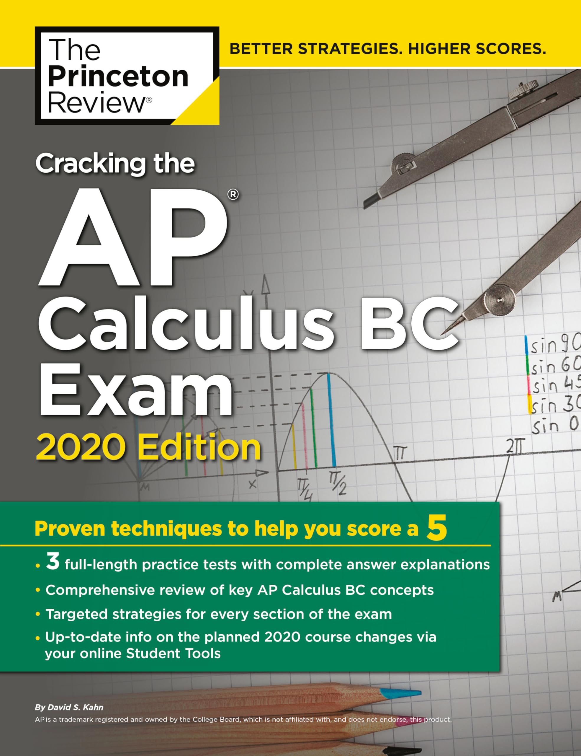 Cracking the AP Calculus BC Exam, 2020 Edition: Practice Tests & Proven Techniques to Help You Score a 5 (College Test Preparation) - 7467