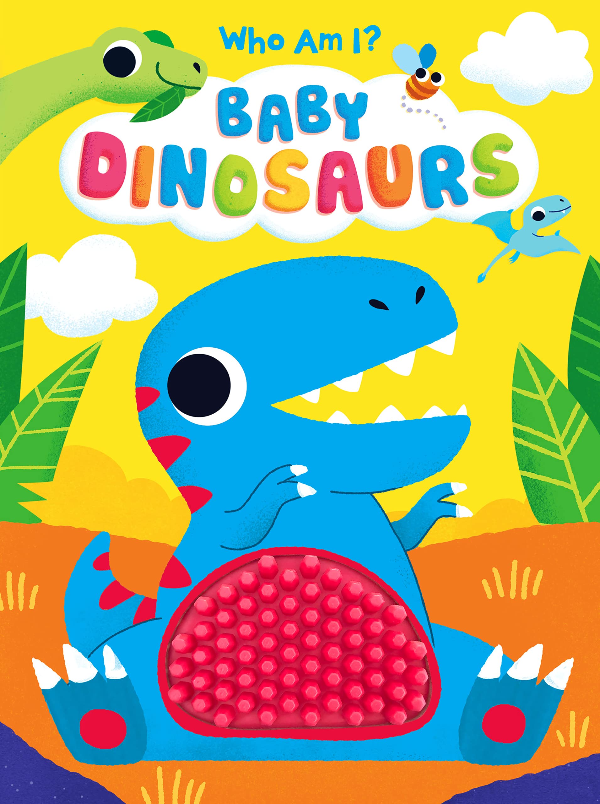 Baby Dinosaur - Silicone Touch and Feel Board Book - Sensory Board Book - 9019