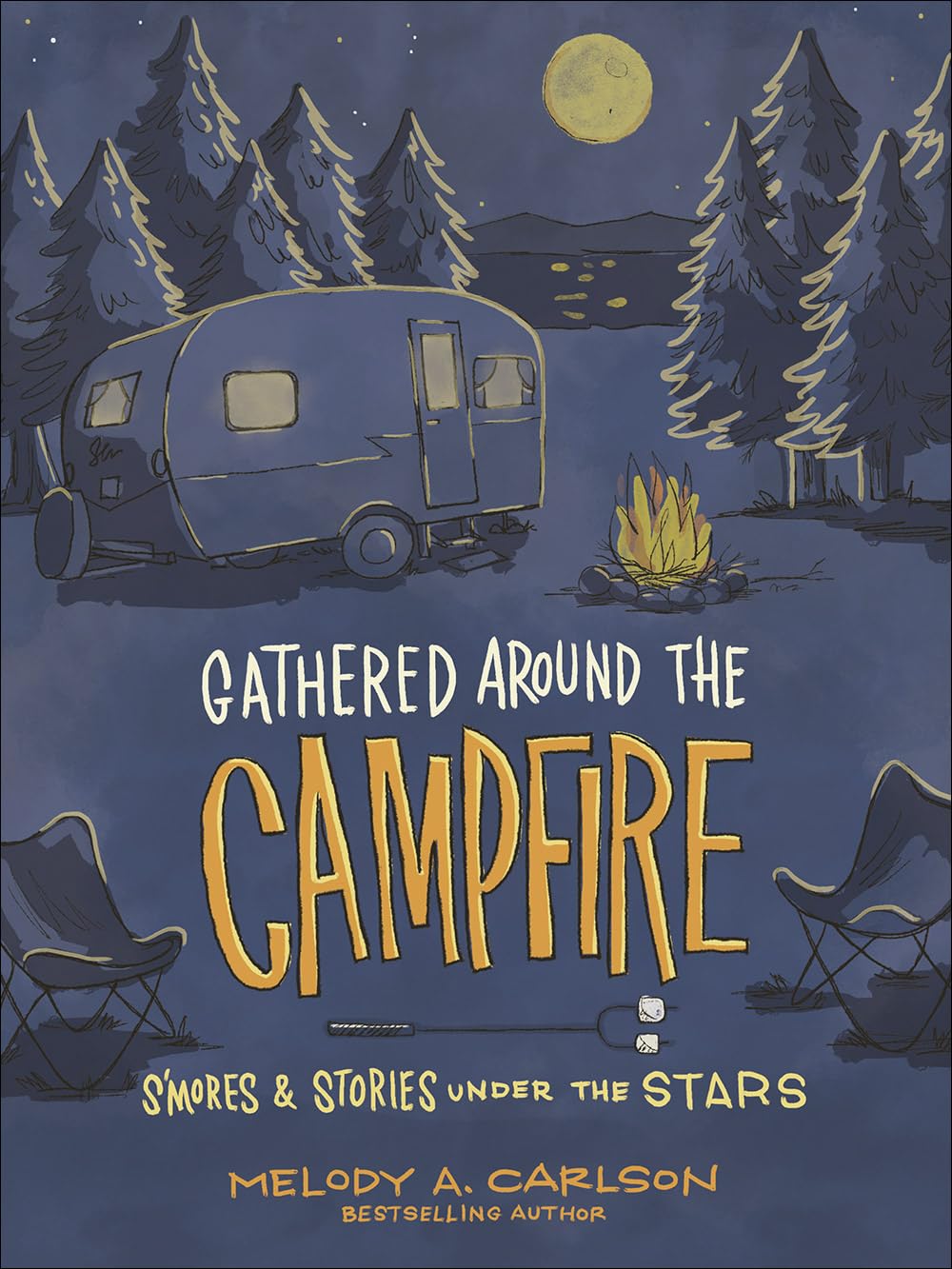 Gathered Around the Campfire: S'mores and Stories Under the Stars - 9412