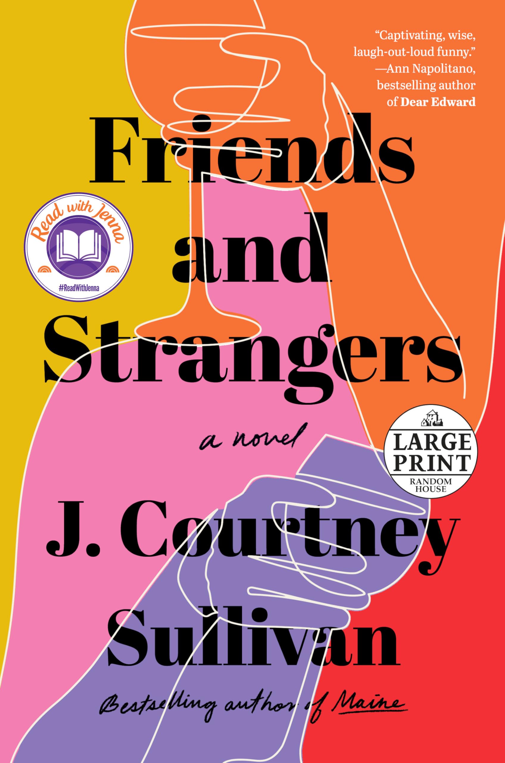 Friends and Strangers: A novel (Random House Large Print) - 3075